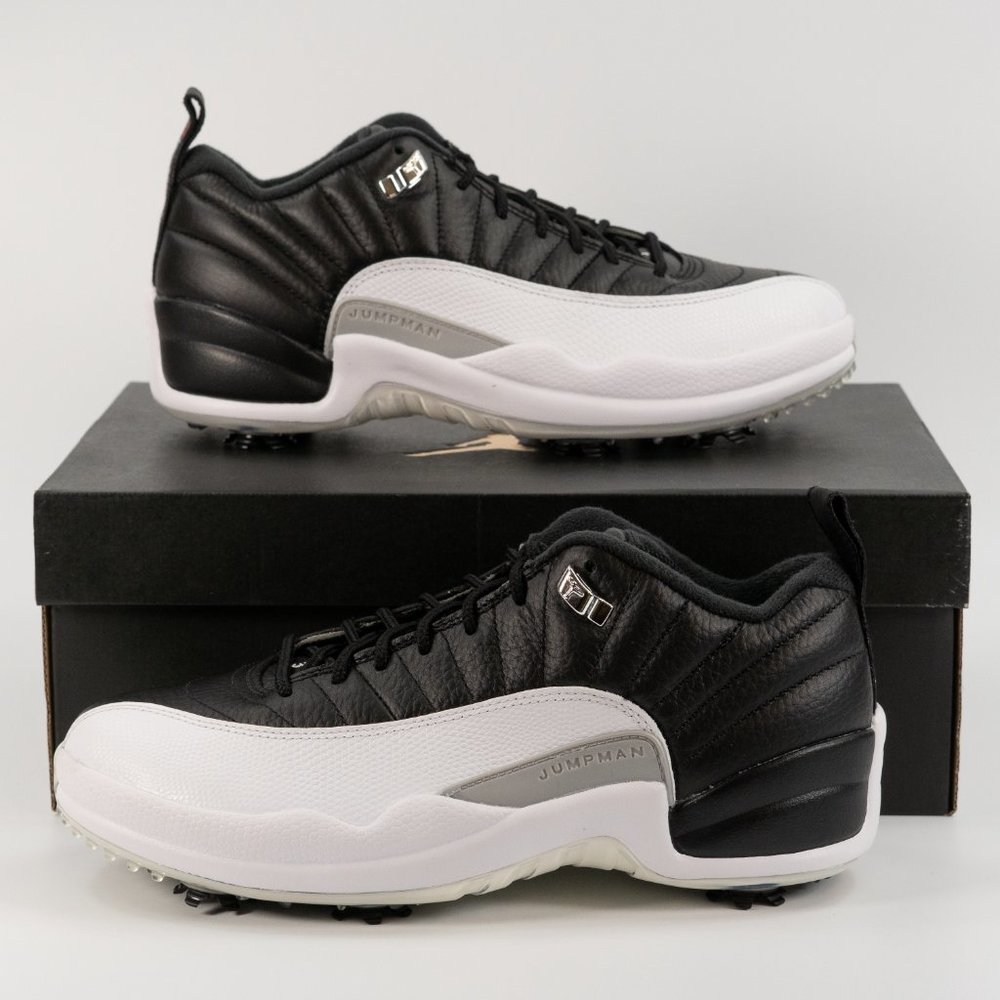 Air Jordan 12 XII Low G 'Playoff' DH4120-010 Golf Cleats size 9 - Picture 8 of 11